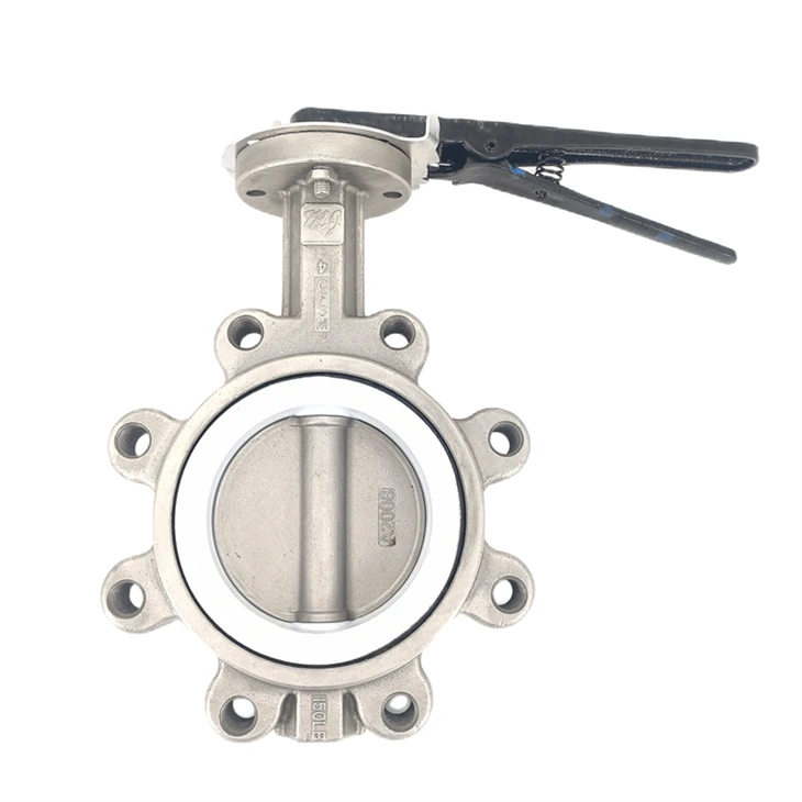 316L ручка типа PTFE Butterfly клапан